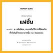 แฟชั่น หมายถึงอะไร?, คำในภาษาไทย แฟชั่น หมายถึง น. สมัยนิยม, แบบหรือวิธีการที่นิยมกันทั่วไปในชั่วระยะเวลาหนึ่ง. (อ. fashion).