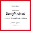 ฉันอยู่กับพ่อแม่ ภาษาเวียดนามคืออะไร, คำศัพท์ภาษาไทย - เวียดนาม ฉันอยู่กับพ่อแม่ ภาษาเวียดนาม Tôi sống (cùng) với ba mẹ. หมวด เครือญาติ หมวด เครือญาติ